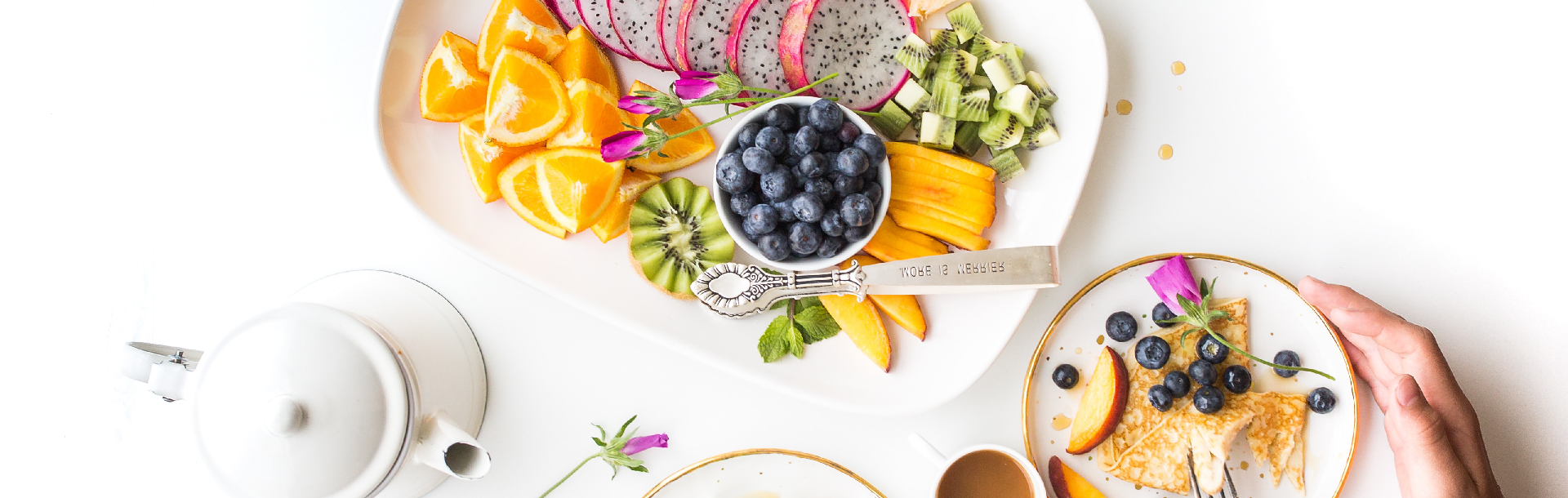 Alimentos saludables de agricultura orgánica